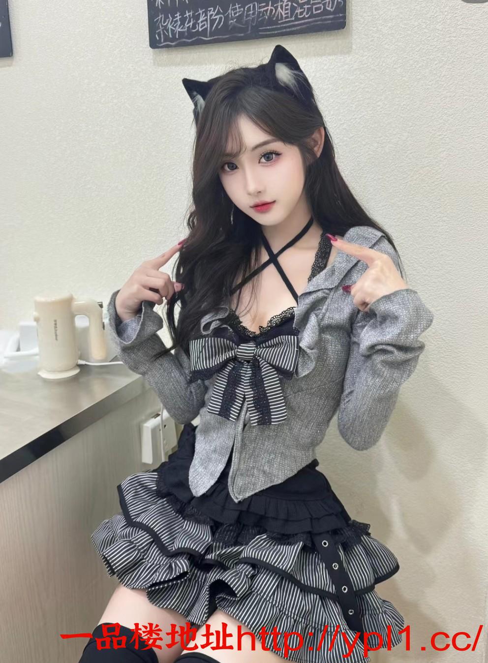 【广东】刚下海嫩妹猫耳娘制服诱惑莞式一条龙服务，法式湿吻（可内射有体检）